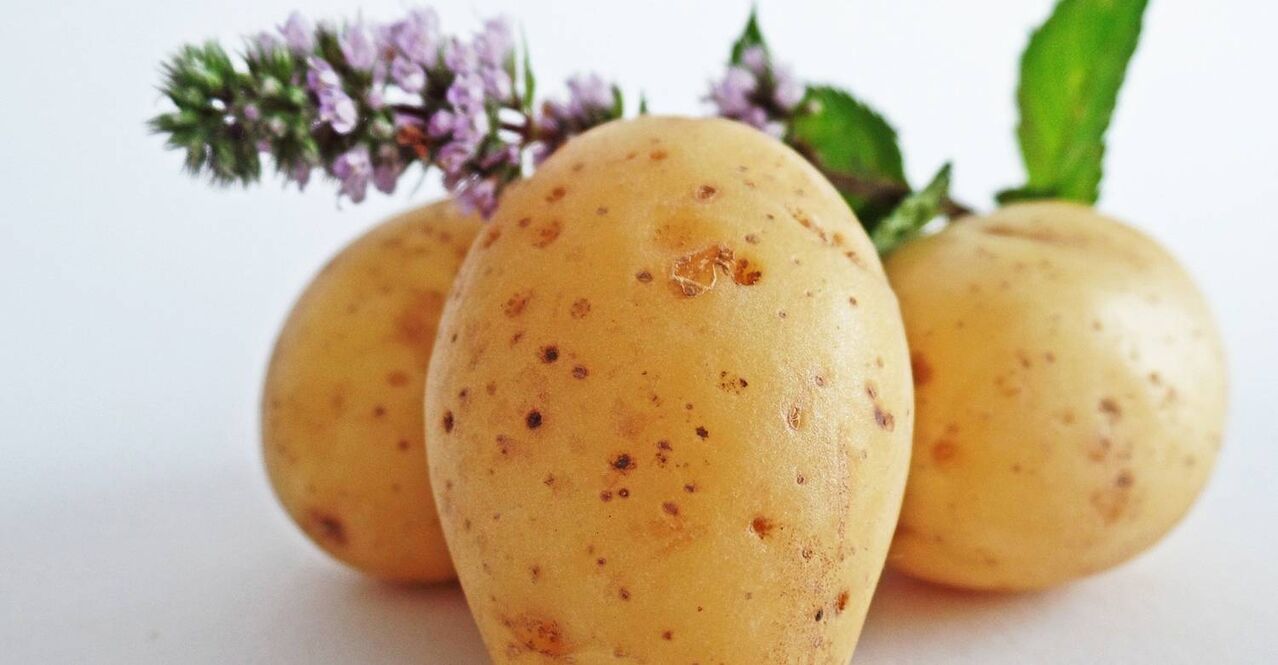 omlazující maska ​​brambory
